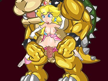 Bowser Fucks Peach - Bowser fucks Queen Peach