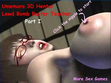 3d Umemaro Teacher - Umemaro 3D hentai Lewd Bomb buster teacher Pa...