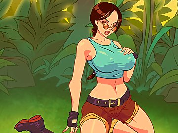Lara Croft forced sex porn bastards