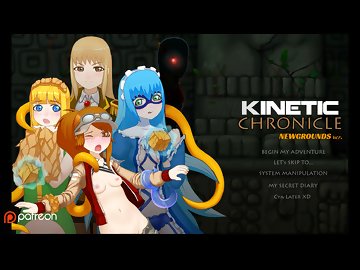 Cartoon Porn Flash Games - Kinetic Chronicle - Platformer Yuri Manga por...